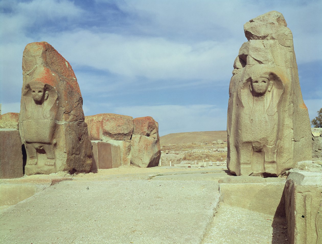 Brama Sfinksa, 1450-1200 pne autorstwa Hittite