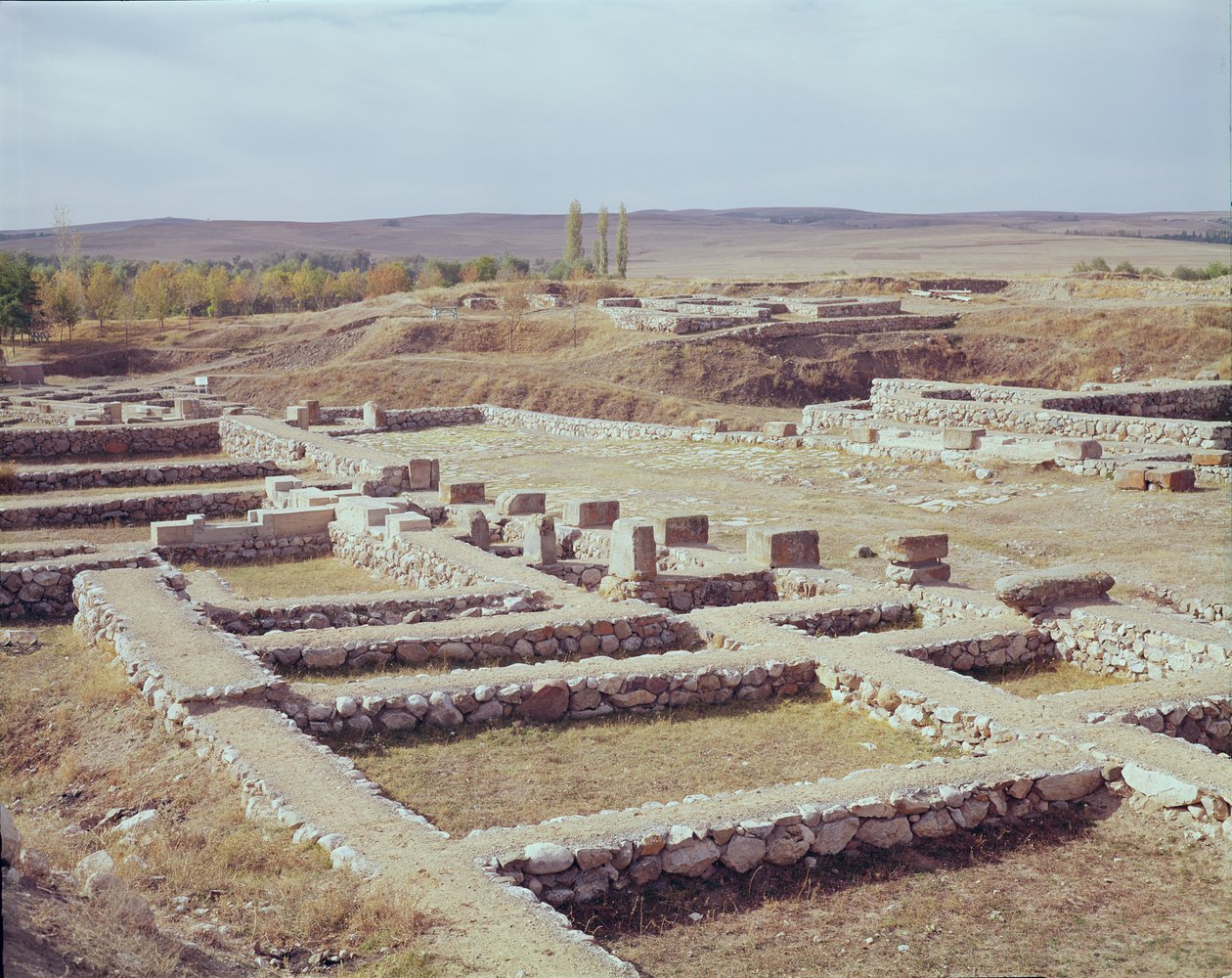 Widok na stanowisko archeologiczne, 1450-1200 p.n.e. autorstwa Hittite