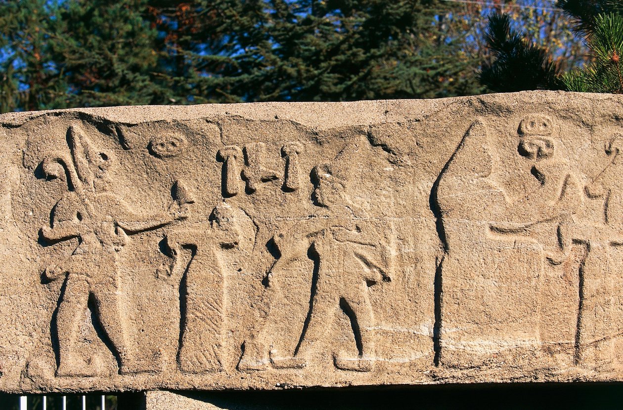 Płaskorzeźba z Kultepe (Kanesh), Kapadocja, Turcja, cywilizacja hetycka, III tysiąclecie p.n.e. autorstwa Hittite