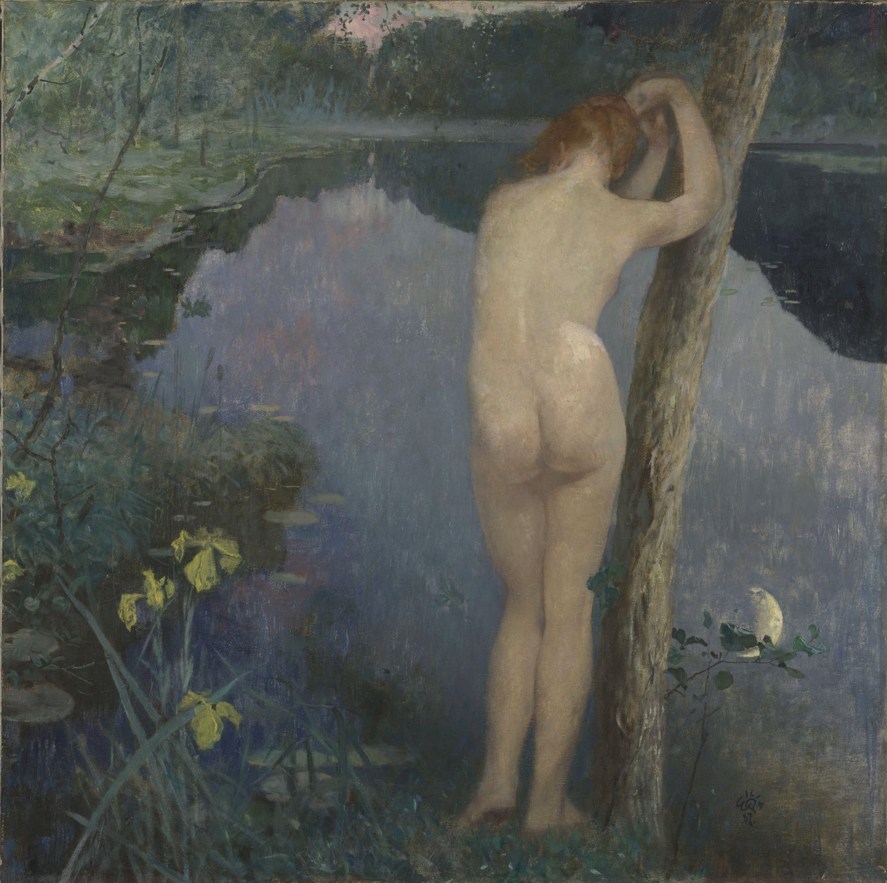 Nokturn autorstwa Hjalmer Eilif Emanuel Peterssen