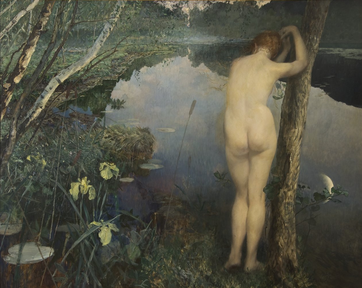 Nokturn, 1887 autorstwa Hjalmer Eilif Emanuel Peterssen