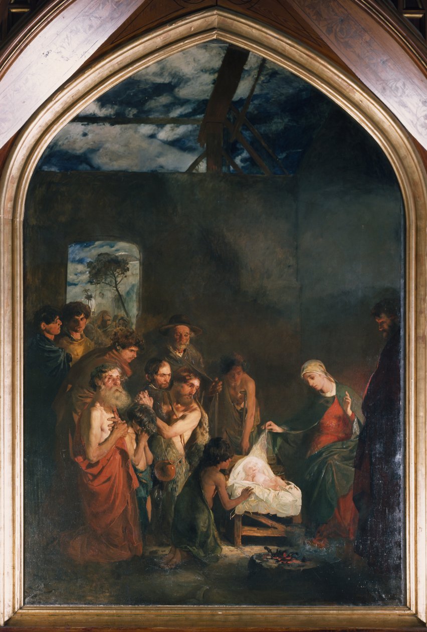 Kult pasterza autorstwa Hjalmer Eilif Emanuel Peterssen
