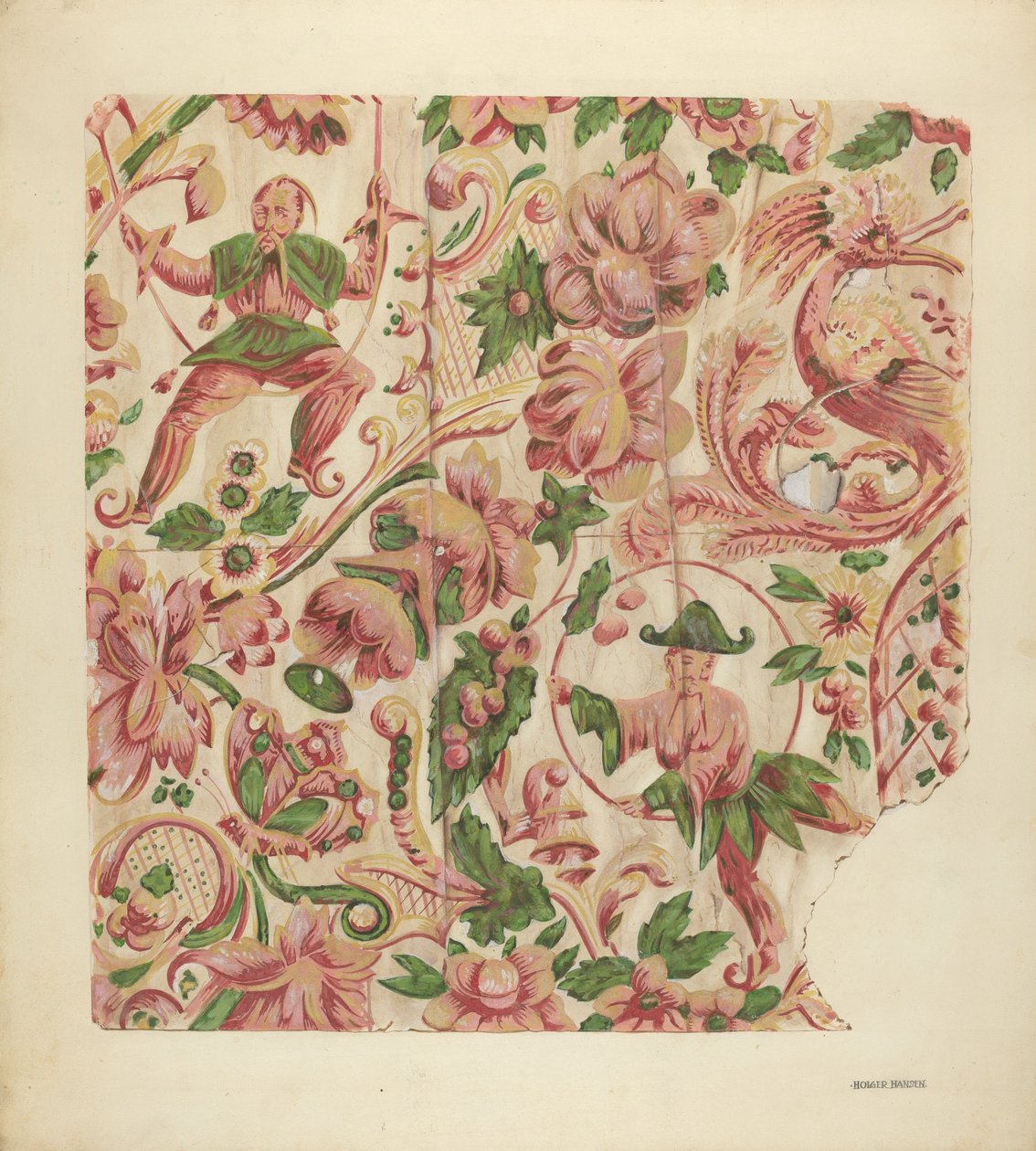 Tapeta, 1935-1942. autorstwa Holger Hansen