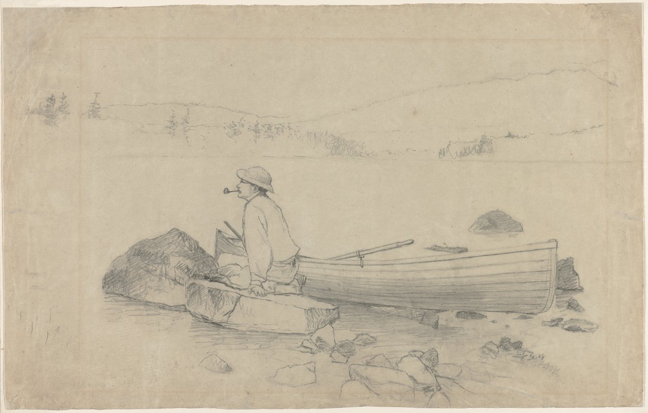 Adirondacks, 1868. autorstwa Homer Dodge Martin