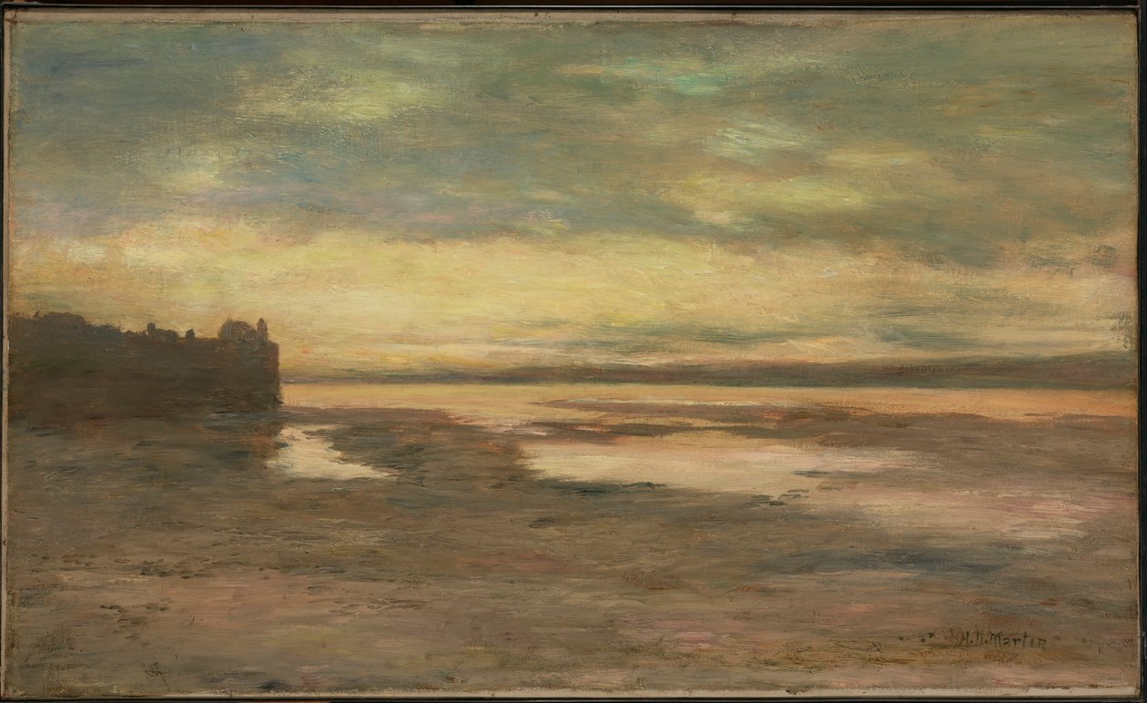 Wieczór nad Tamizą autorstwa Homer Dodge Martin