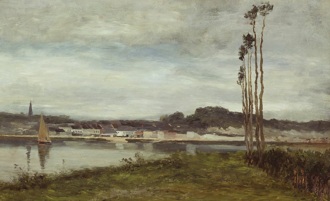 nad Sekwaną, ok. godz. 1895. autorstwa Homer Dodge Martin