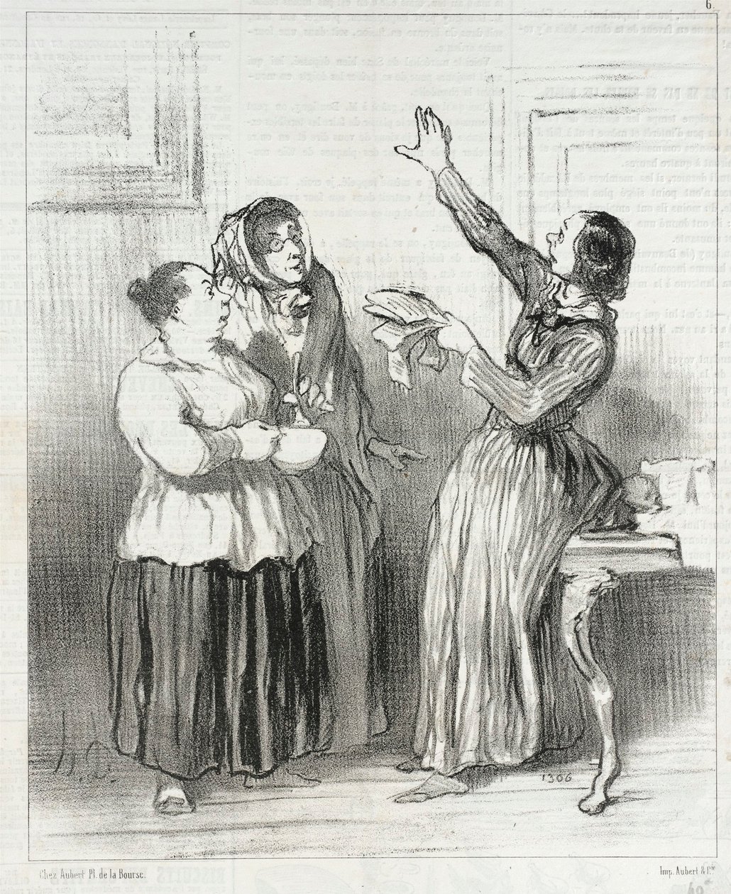 ... jaka jest kobieta dzisiaj w społeczeństwie autorstwa Honoré Daumier