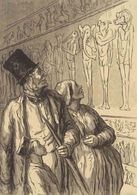 Na Wystawie Powszechnej autorstwa Honoré Daumier