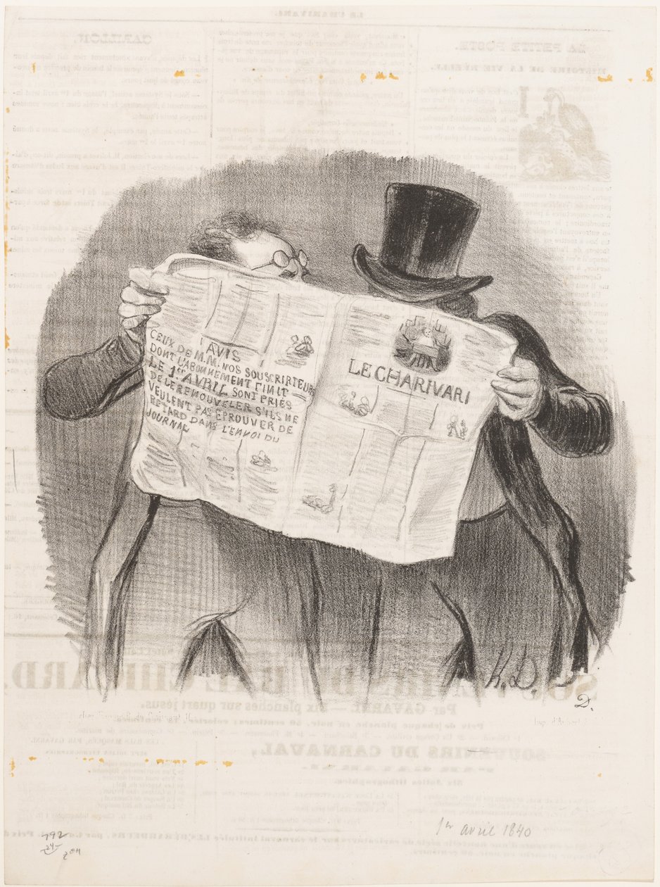 Porady dla subskrybentów autorstwa Honoré Daumier