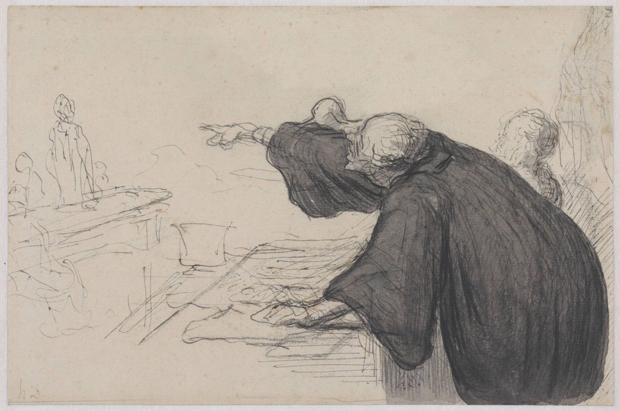 Większy autorstwa Honoré Daumier