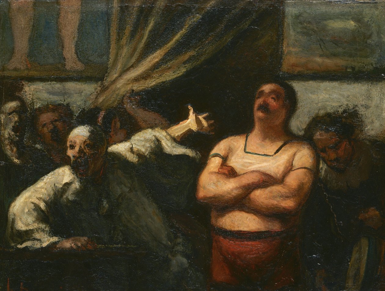 Silny Człowiek autorstwa Honoré Daumier