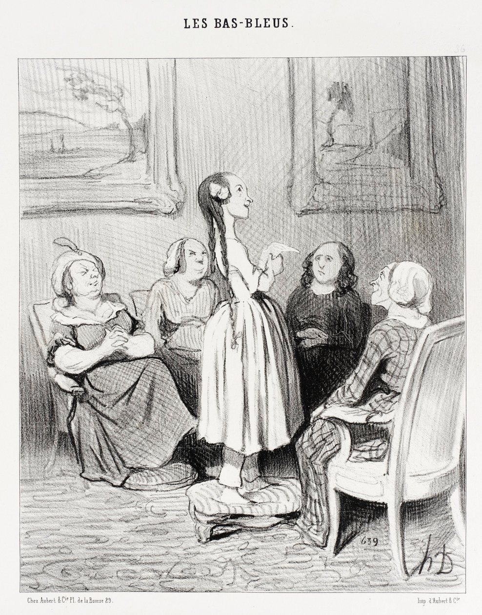 ... czy powinni mnie przekląć? autorstwa Honoré Daumier