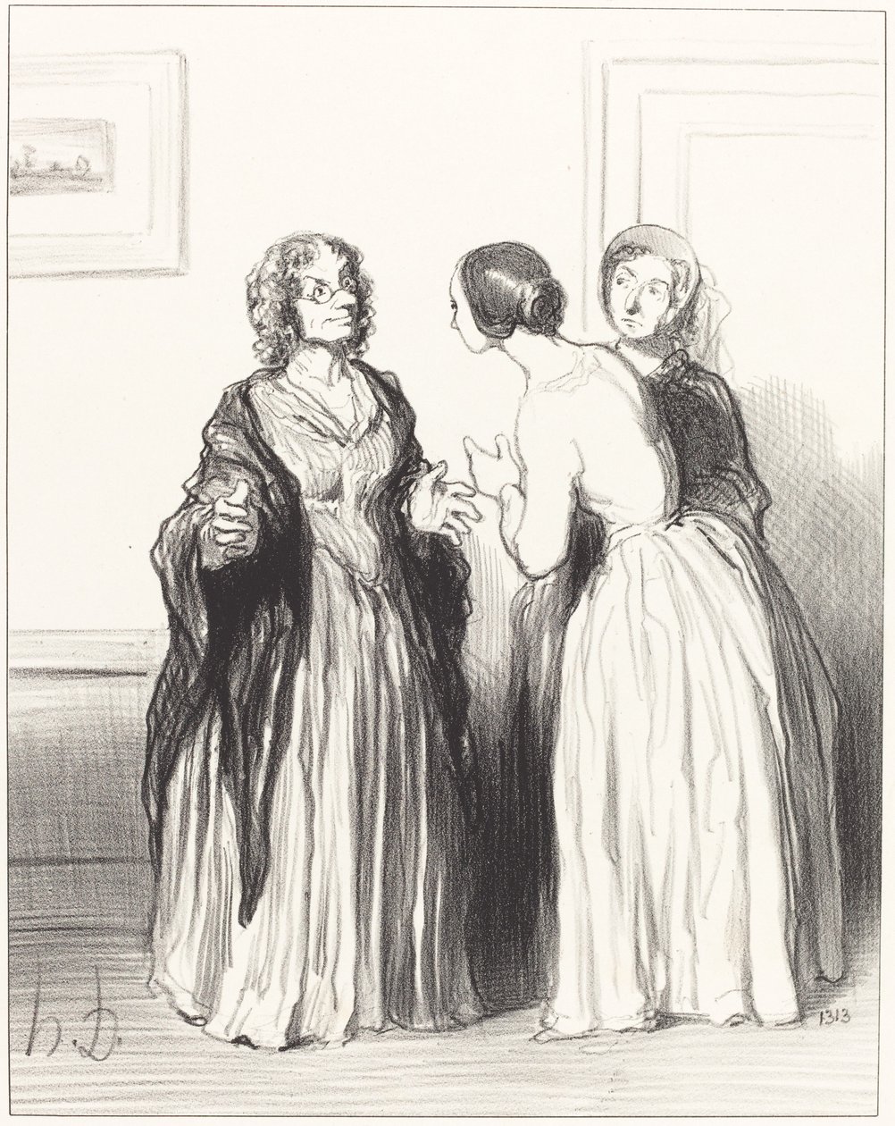 (1st Blue Bottom) - Skorzystajmy z okazji... autorstwa Honoré Daumier