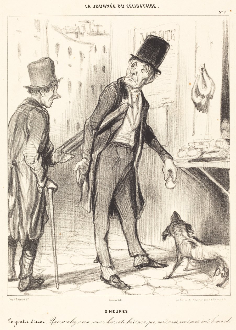 2 godziny autorstwa Honoré Daumier