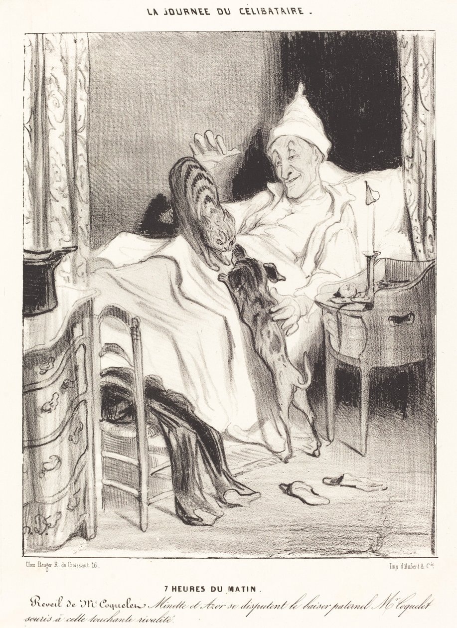 7 rano autorstwa Honoré Daumier