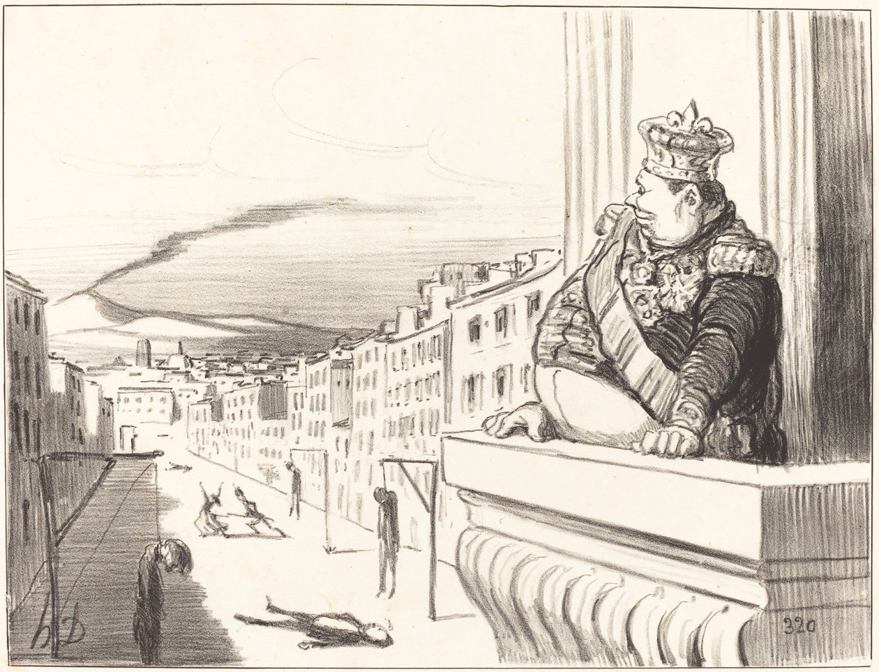 W Neapolu - The Best of Kings... (2. płyta) autorstwa Honoré Daumier