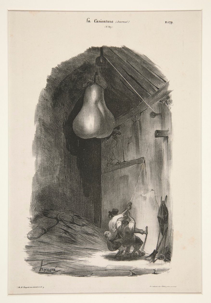 Ach! Jego ! autorstwa Honoré Daumier
