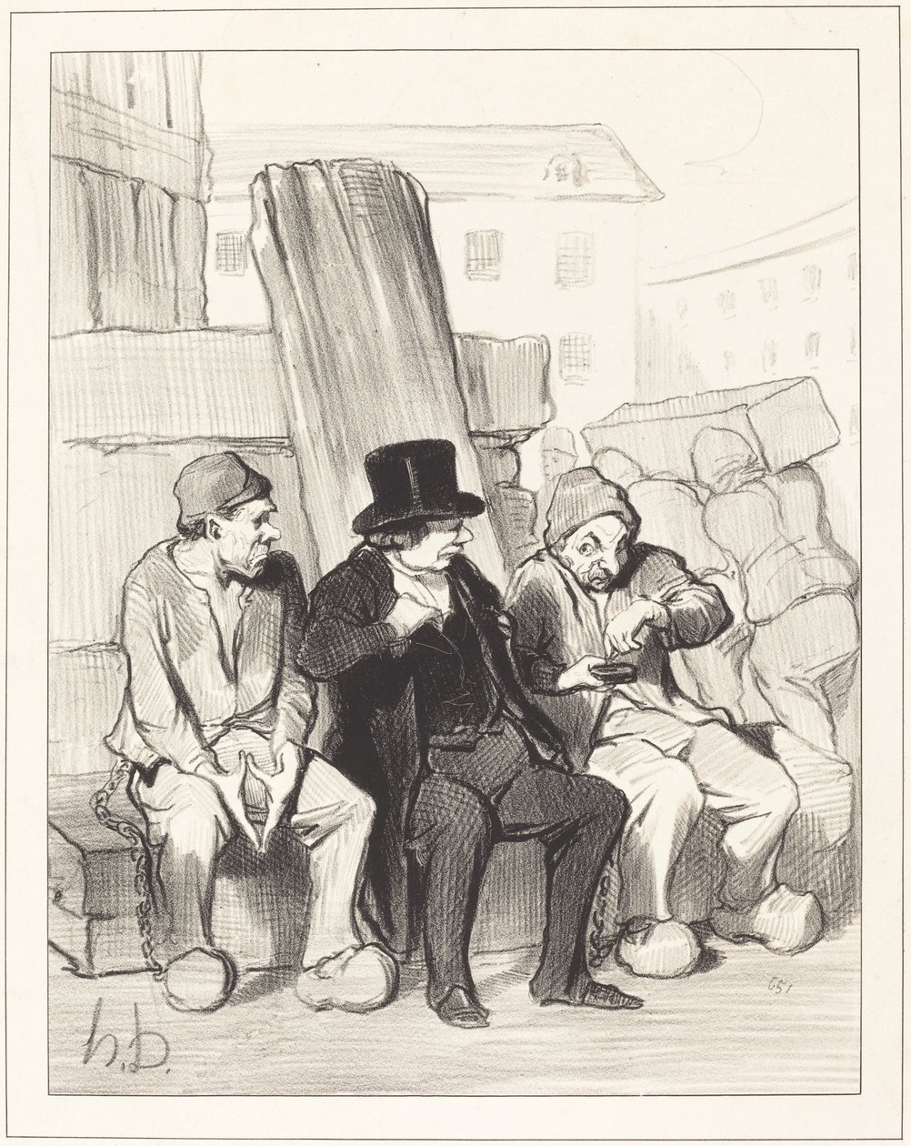 A więc, przyjacielu, w wieku dwudziestu dwóch lat... autorstwa Honoré Daumier