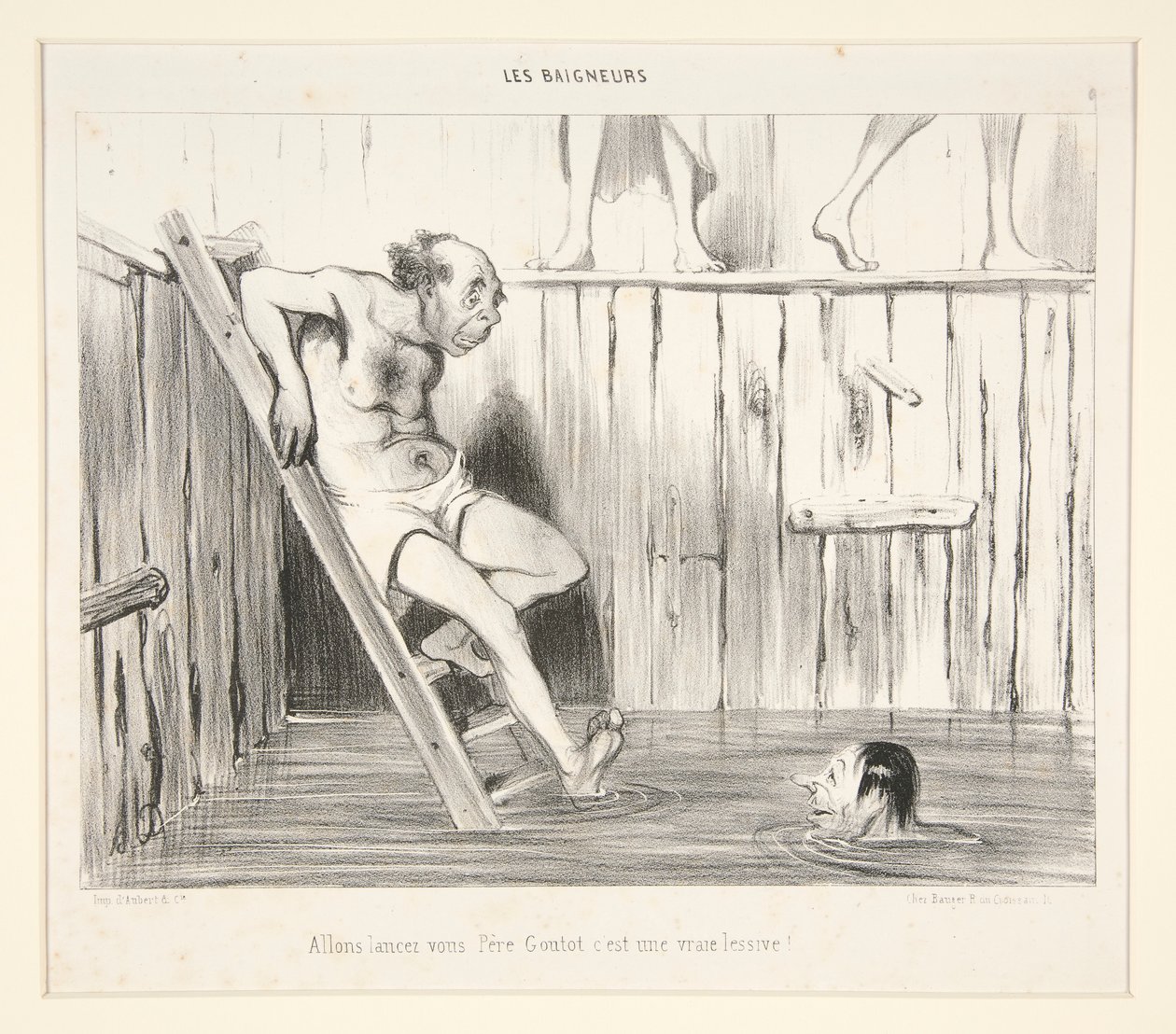 Zacznijmy Pere Goutot c autorstwa Honoré Daumier