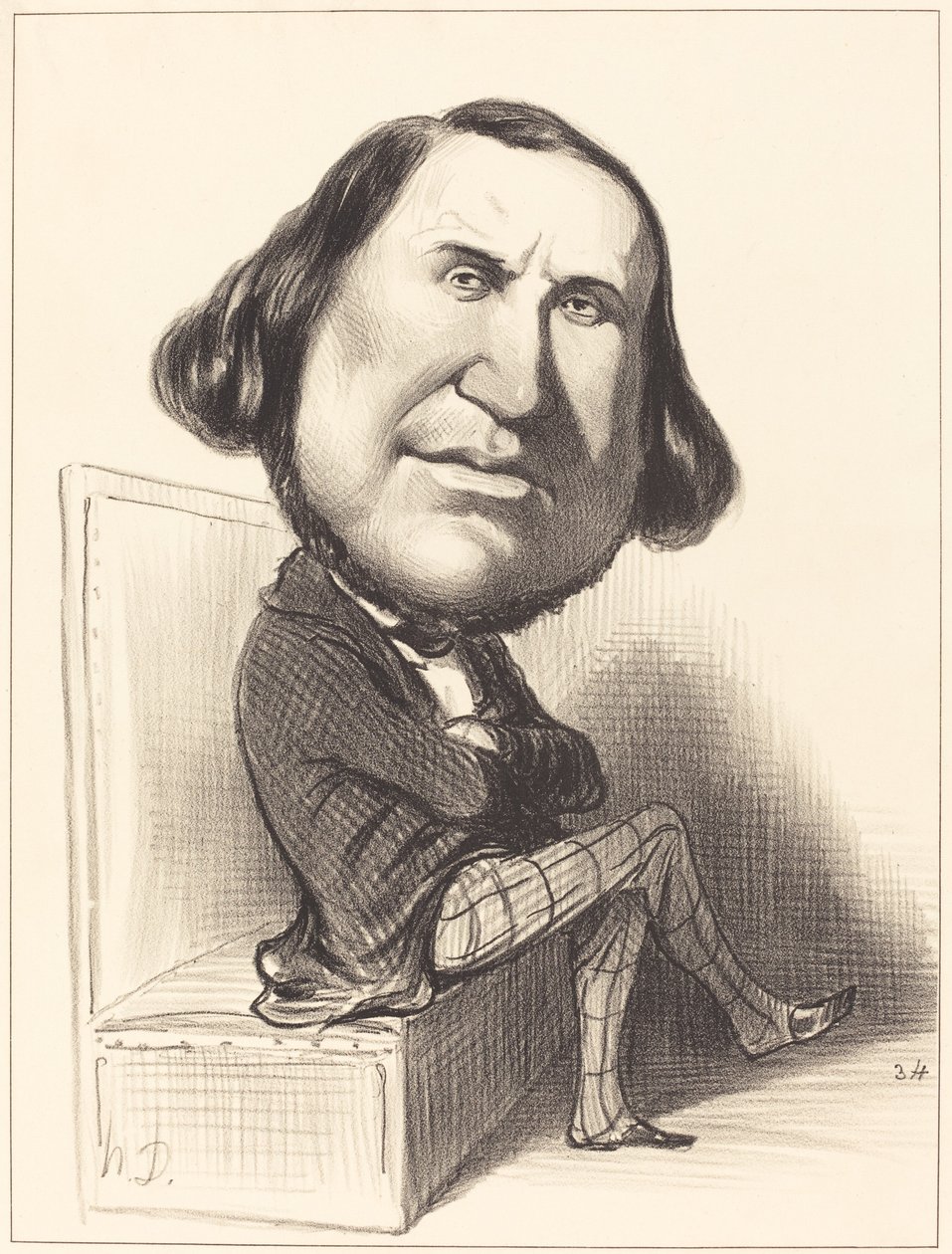 Sierpniowy wieczór autorstwa Honoré Daumier