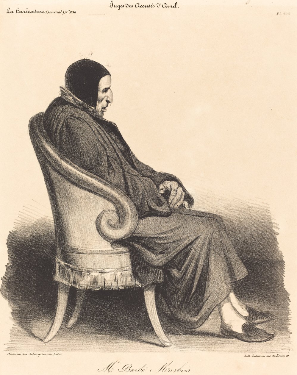 Barbé-Marbois autorstwa Honoré Daumier