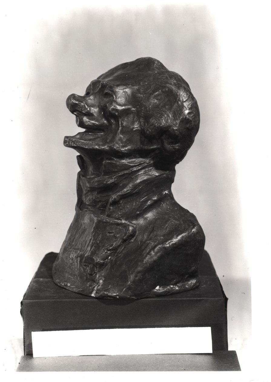 Popiersie Karola Filipona (1800-62), c.1833 (brąz) autorstwa Honoré Daumier