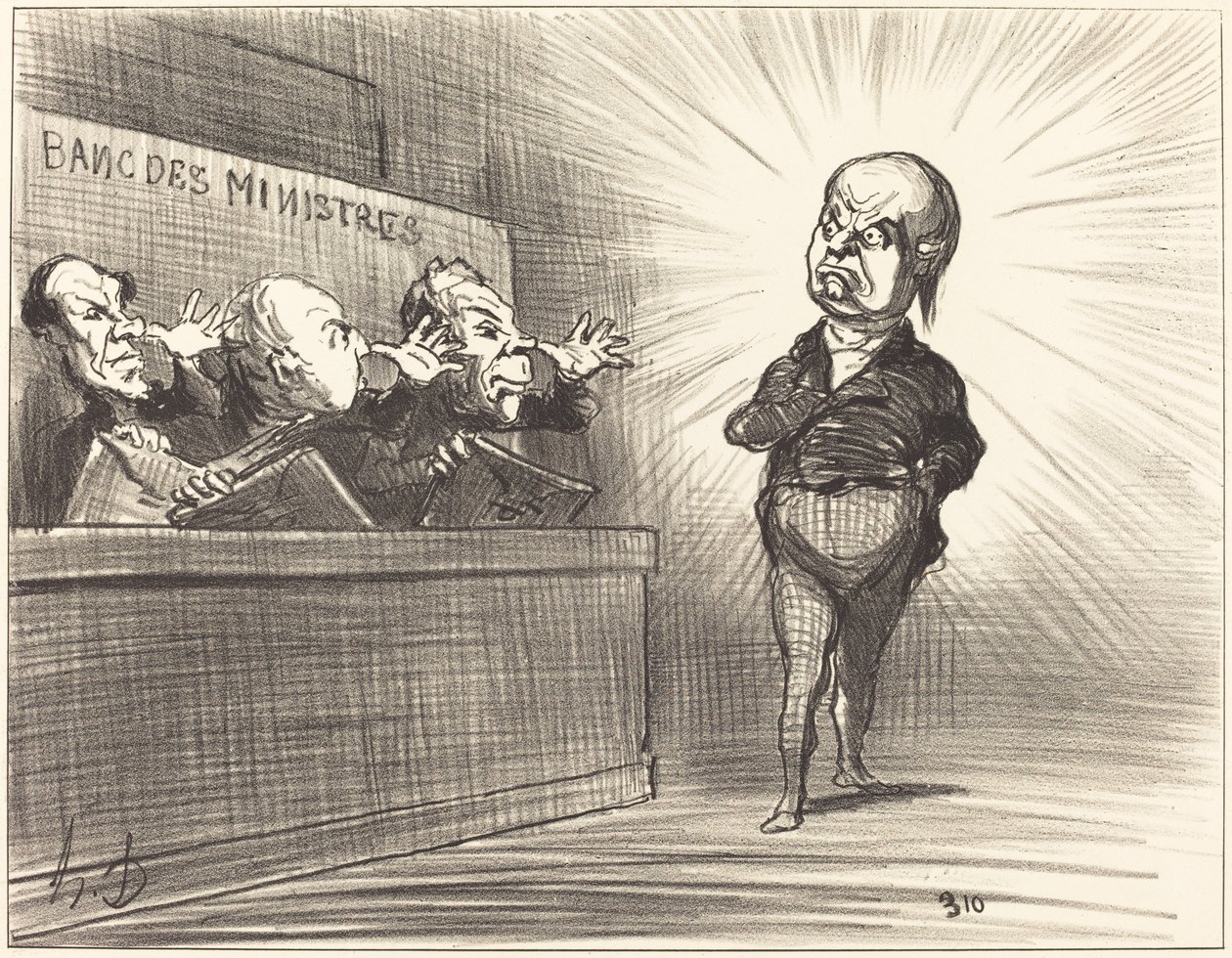 To jeszcze nie ten czas... autorstwa Honoré Daumier