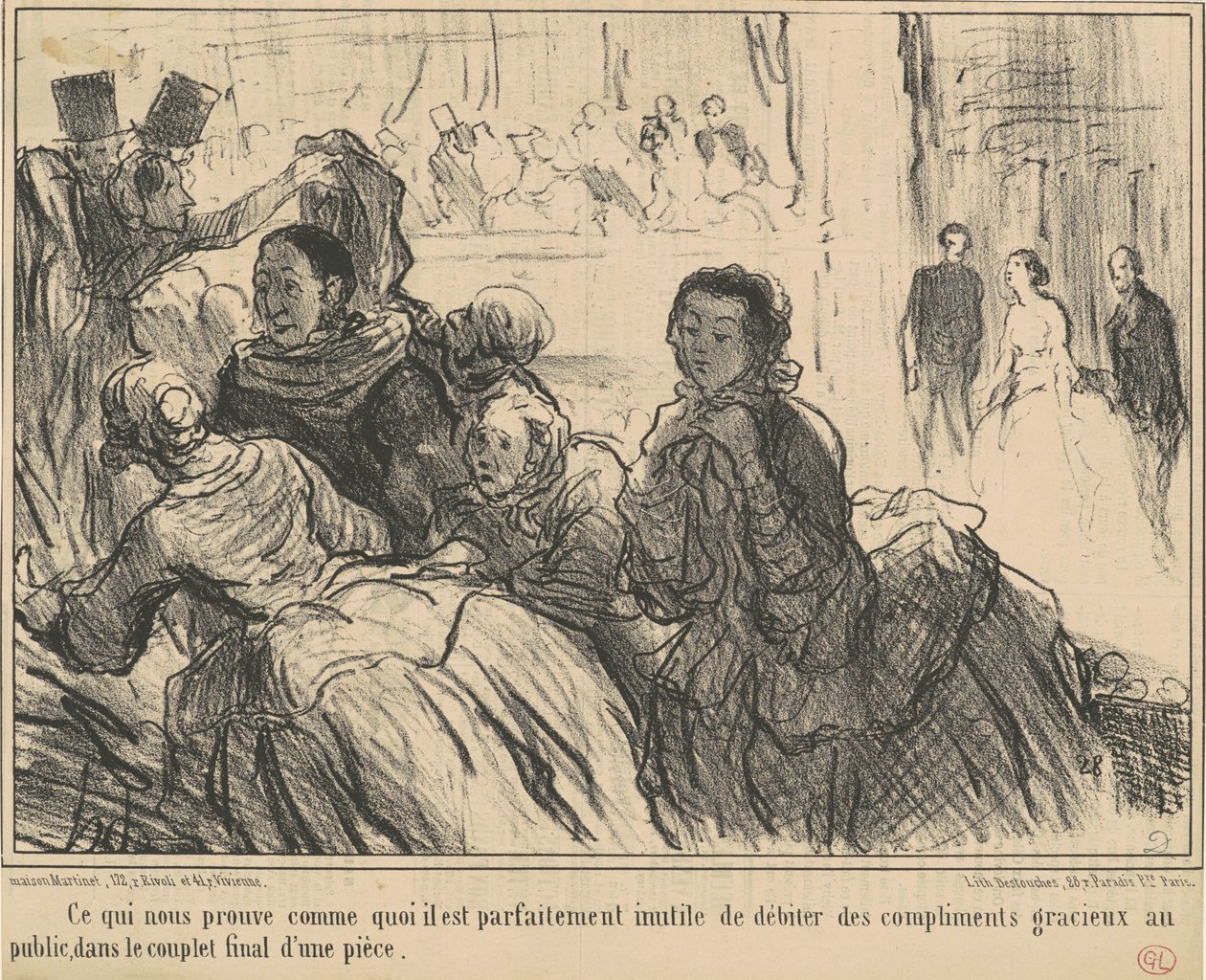 Co dowodzi nam, że jest... bezużyteczny... autorstwa Honoré Daumier