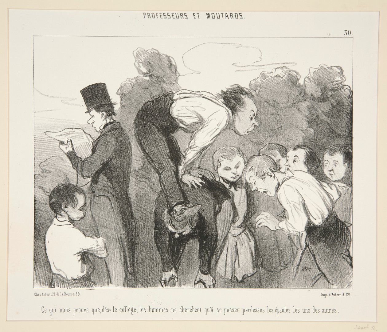 Co nam to dowodzi, ze studiów autorstwa Honoré Daumier