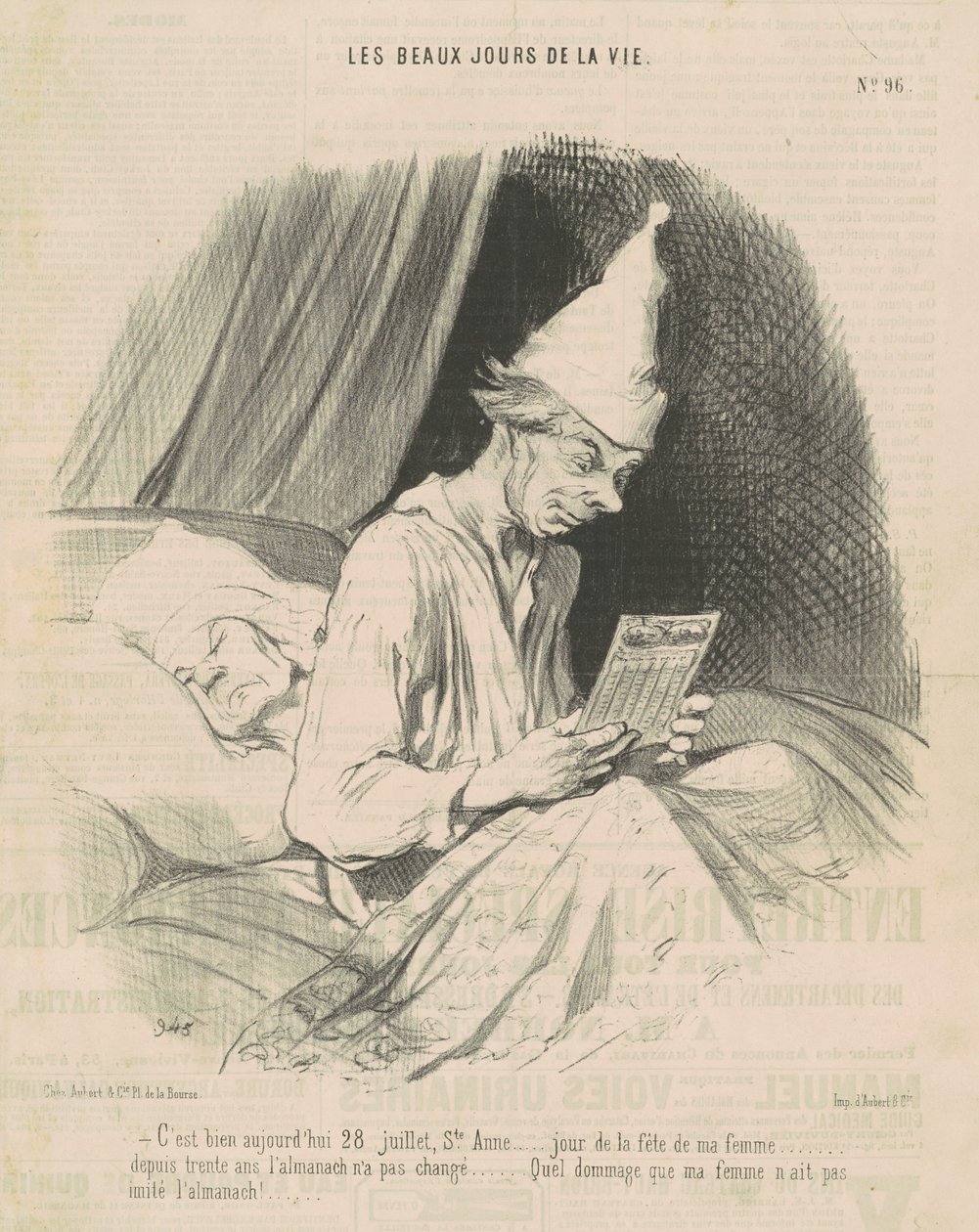 Jest dobrze dzisiaj 28 lipca... autorstwa Honoré Daumier