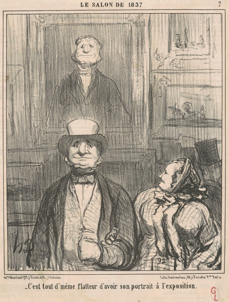 To wszystko jest takie samo pochlebne mieć autorstwa Honoré Daumier