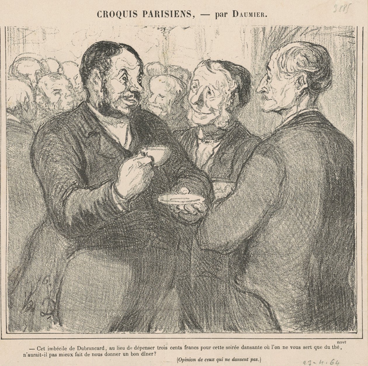 Ten głupi dubrcart... autorstwa Honoré Daumier