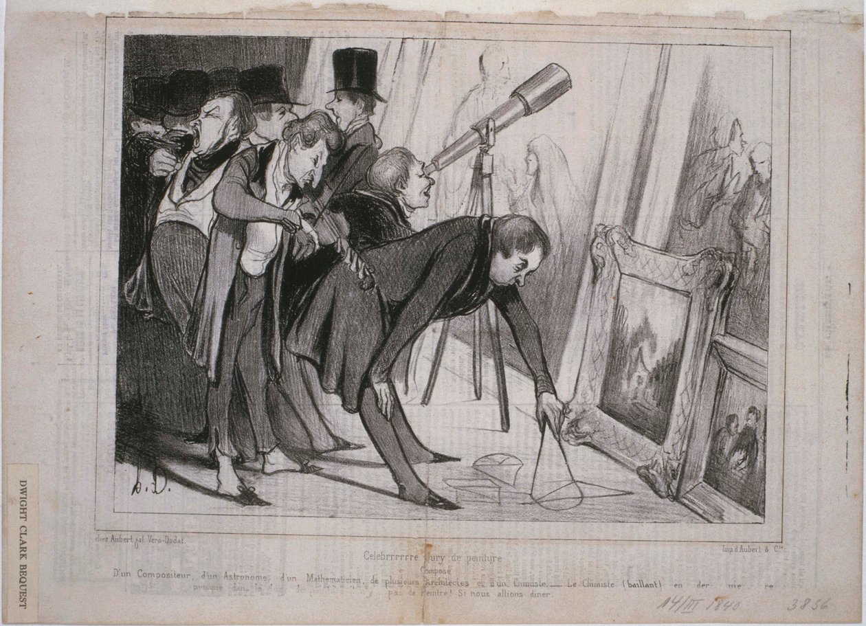 Słynne Jury Malarskie autorstwa Honoré Daumier