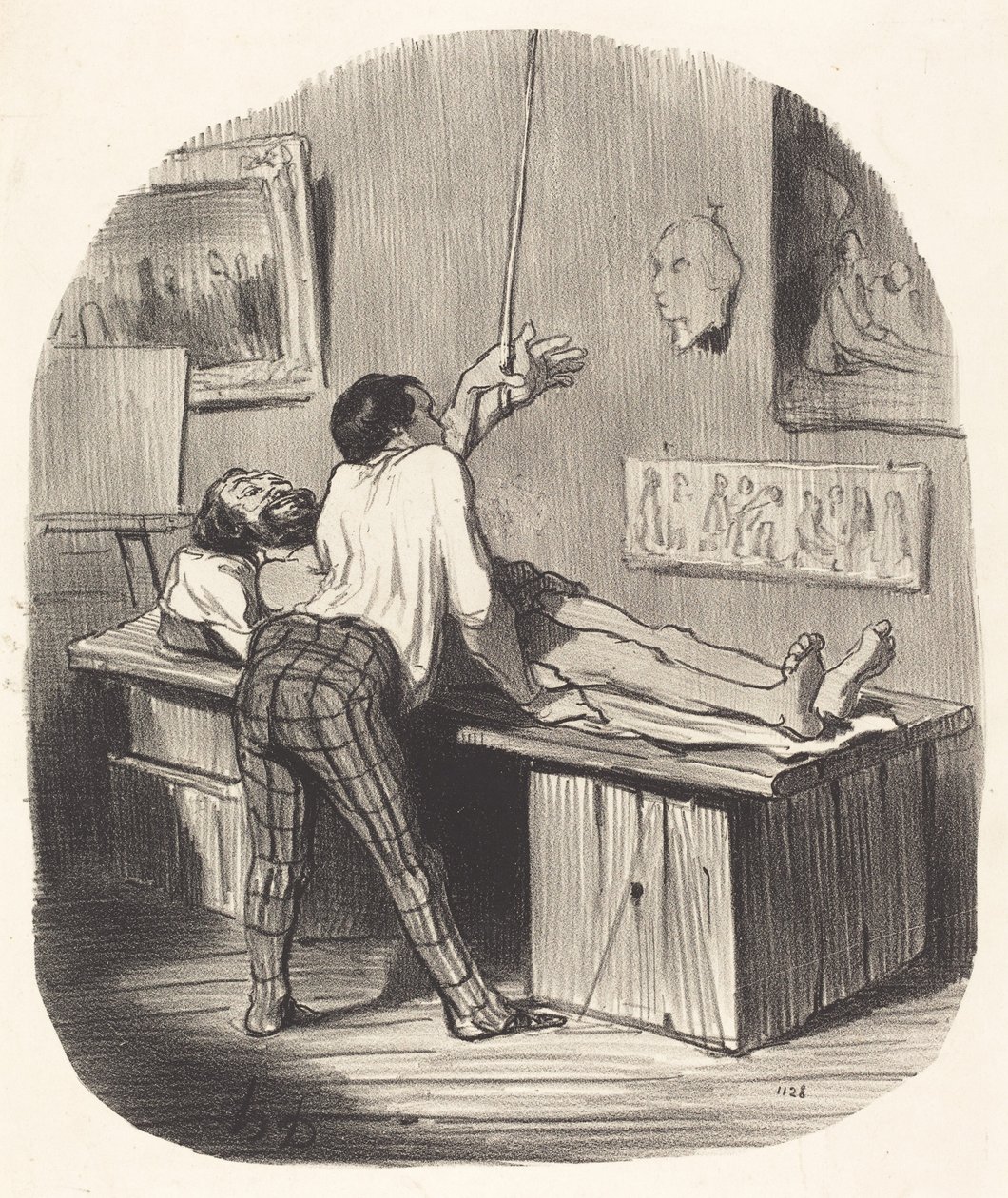 Jak Saint-Gervais wziął to... autorstwa Honoré Daumier