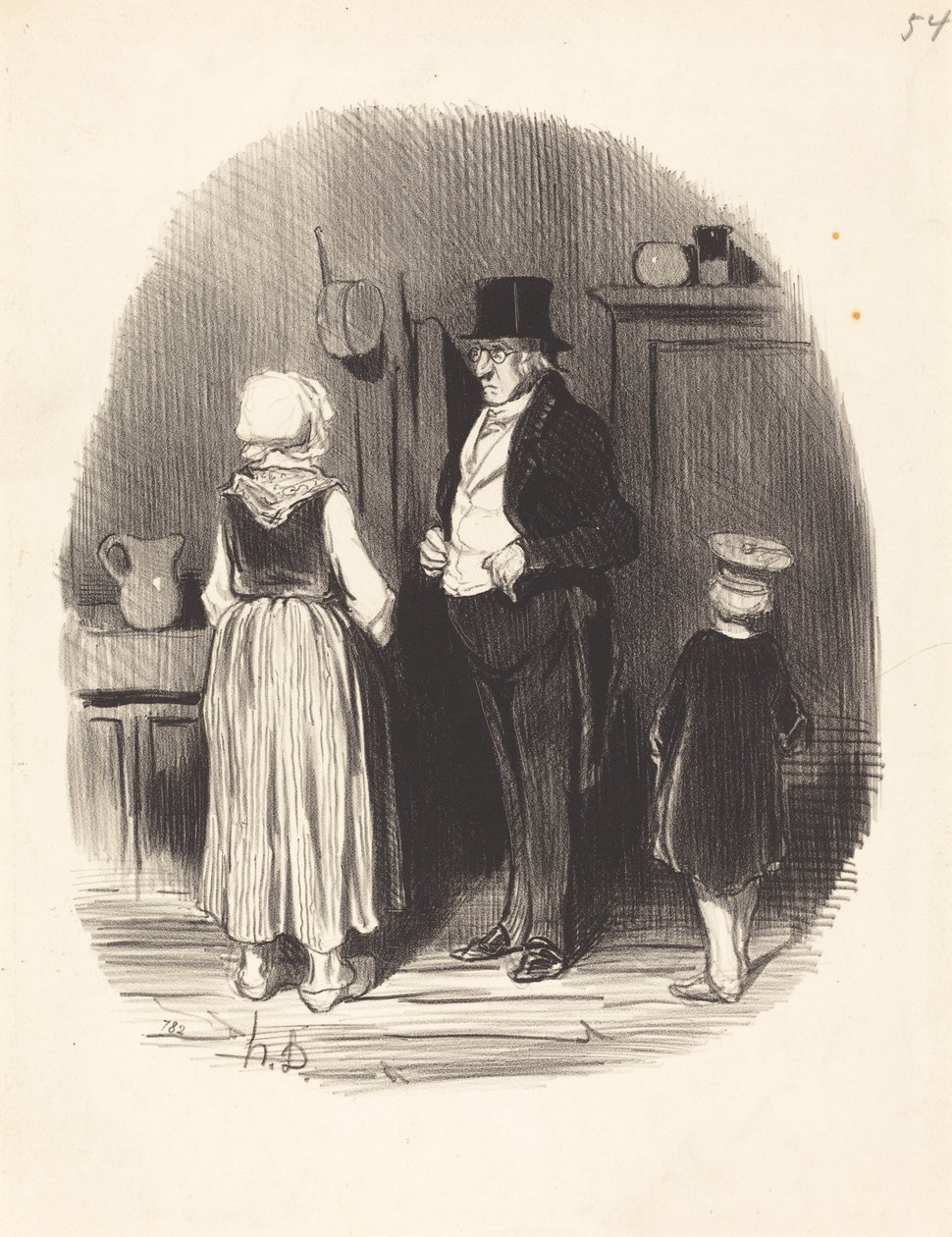 Jak!... wszystkie moje owce są martwe... autorstwa Honoré Daumier