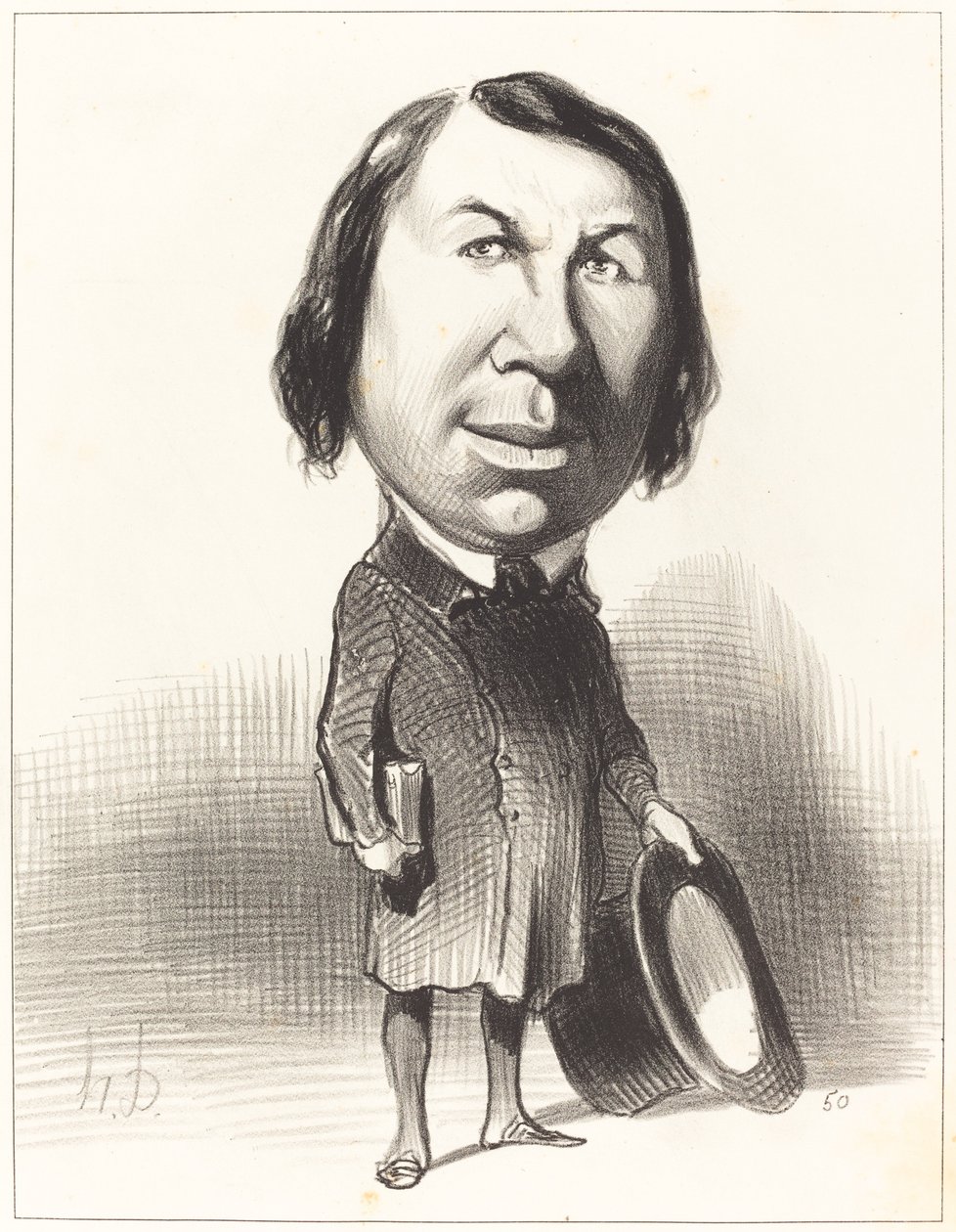 Hrabia Montalembert autorstwa Honoré Daumier
