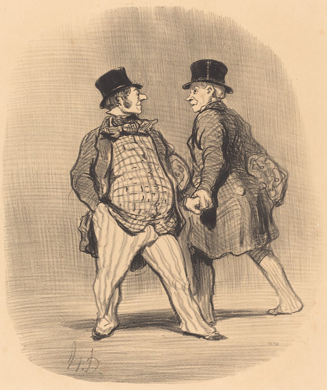 Bracie, strzeż się małego barona... autorstwa Honoré Daumier