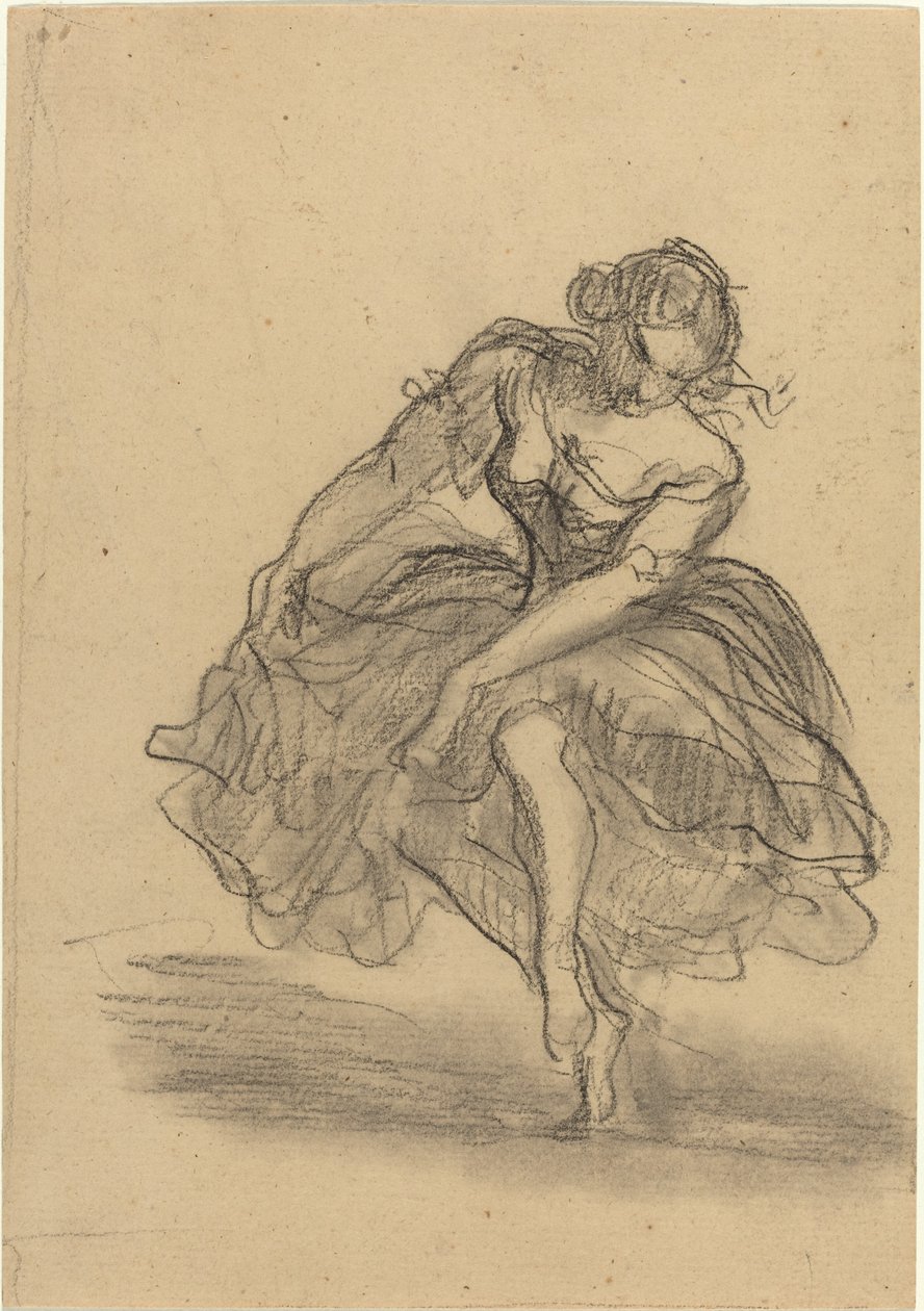 Tancerz autorstwa Honoré Daumier