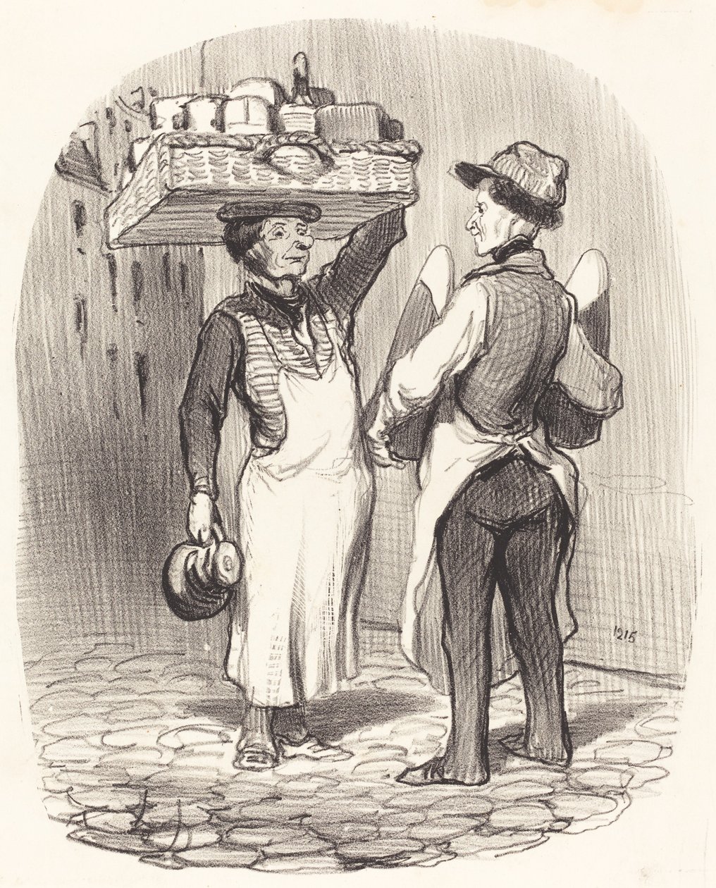menedżerowie biznesu autorstwa Honoré Daumier