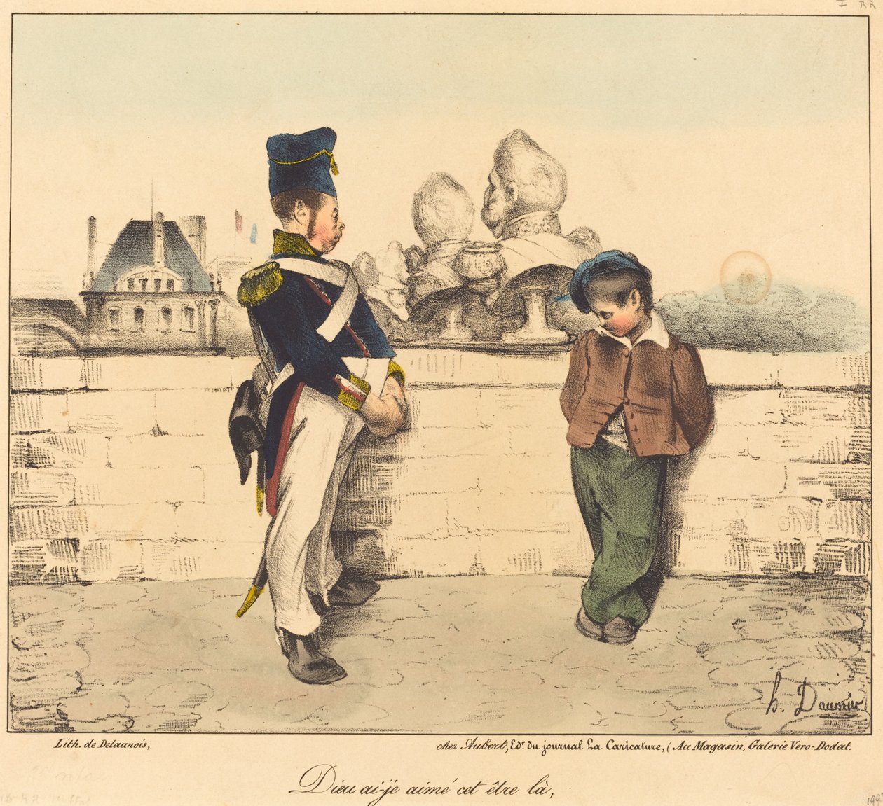Boże, czy kochałem tę istotę autorstwa Honoré Daumier