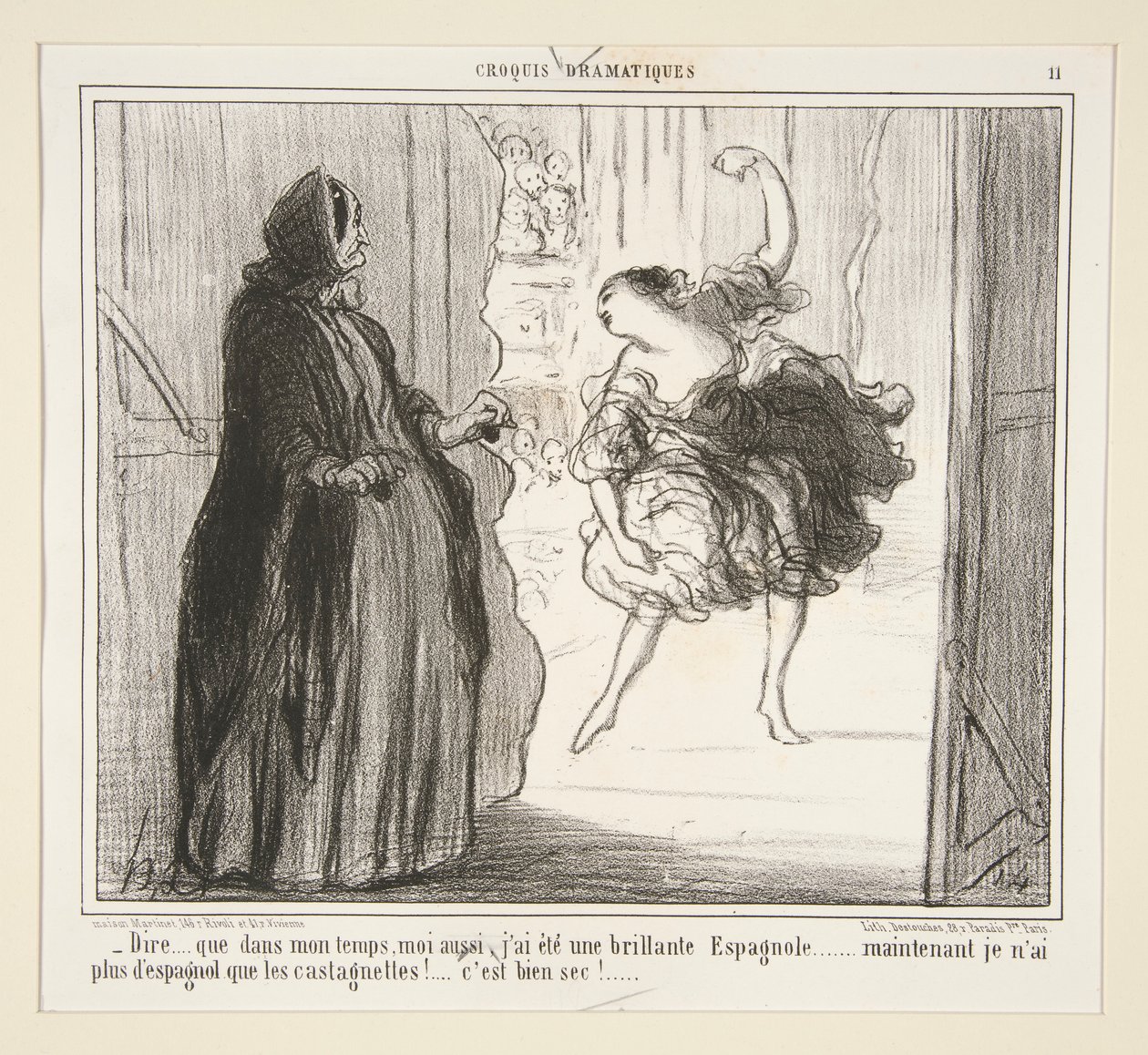 Straszny autorstwa Honoré Daumier