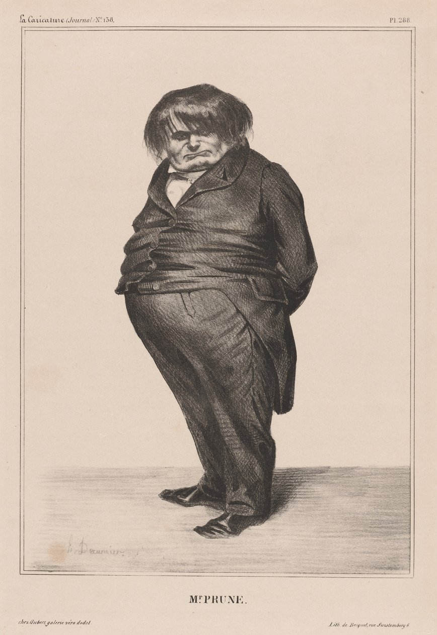 Doktor Sloe autorstwa Honoré Daumier