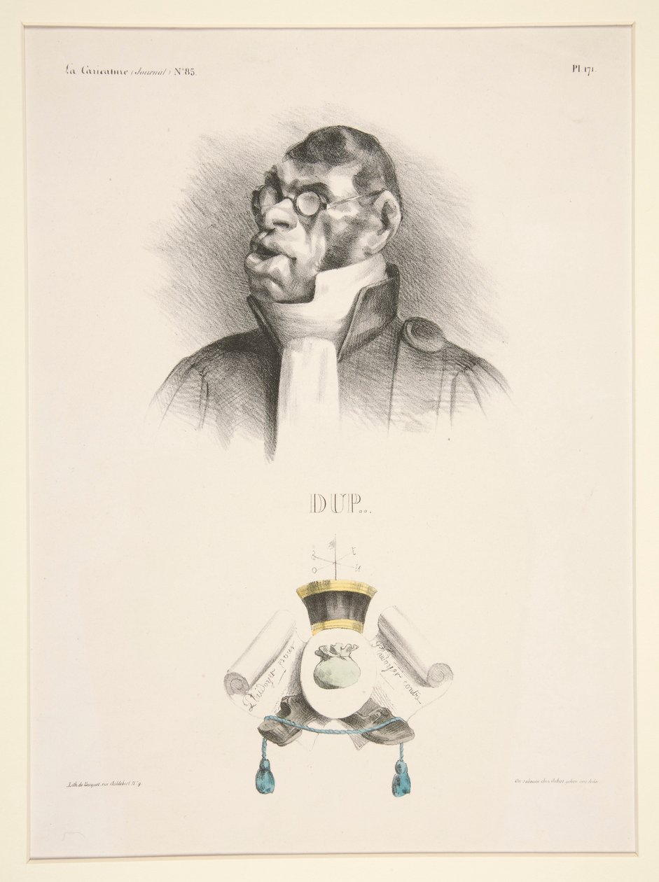 Dup autorstwa Honoré Daumier