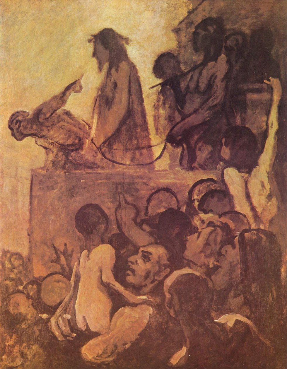 Ecce homo autorstwa Honoré Daumier