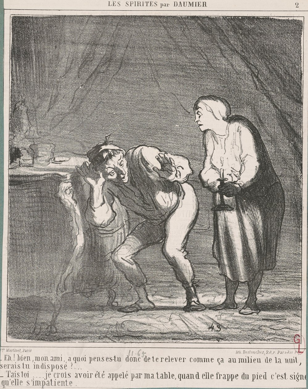 Hej! Cóż... mój przyjacielu, o czym myślisz? ... autorstwa Honoré Daumier