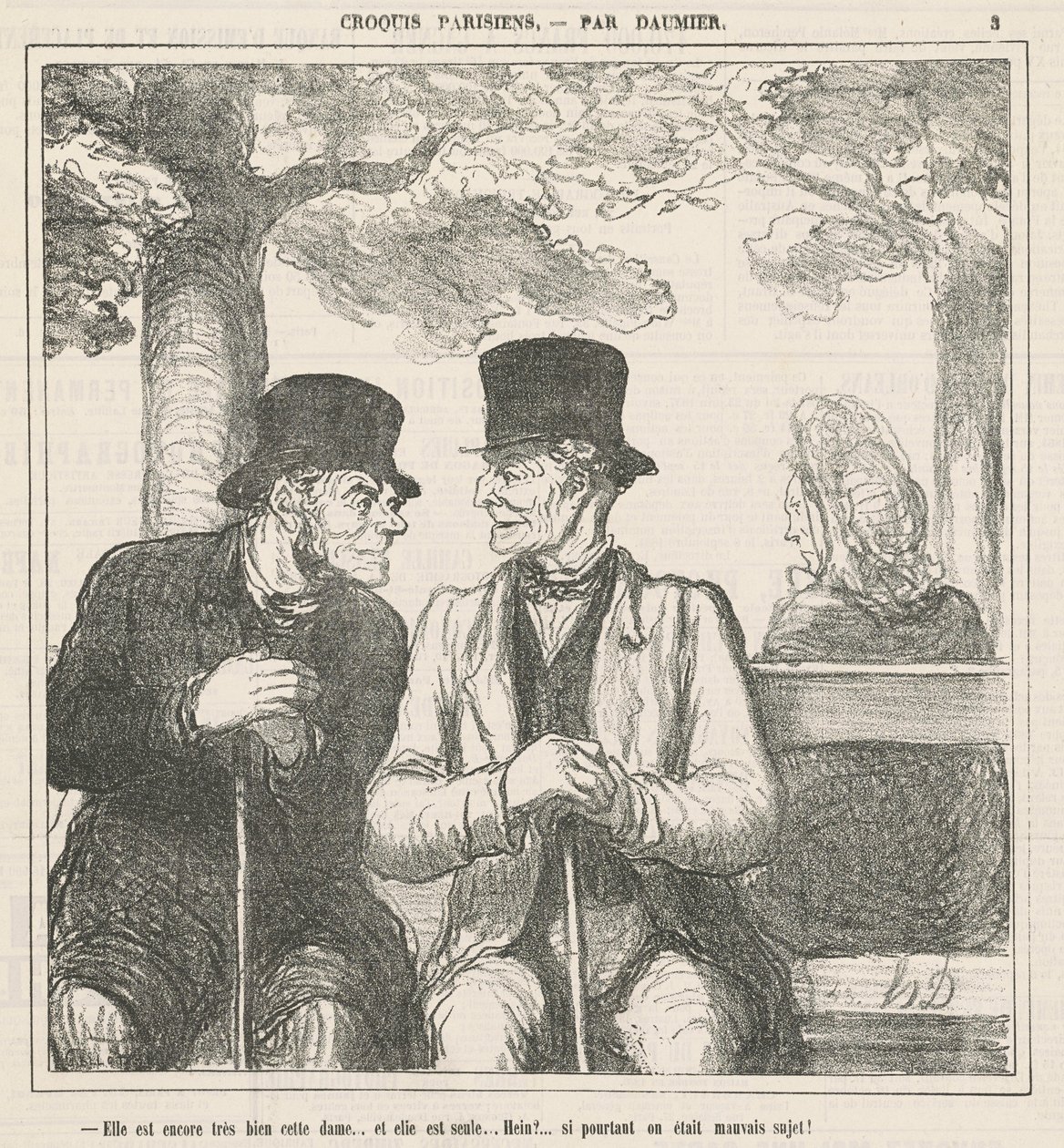 Nadal jest bardzo dobra, ta pani... autorstwa Honoré Daumier