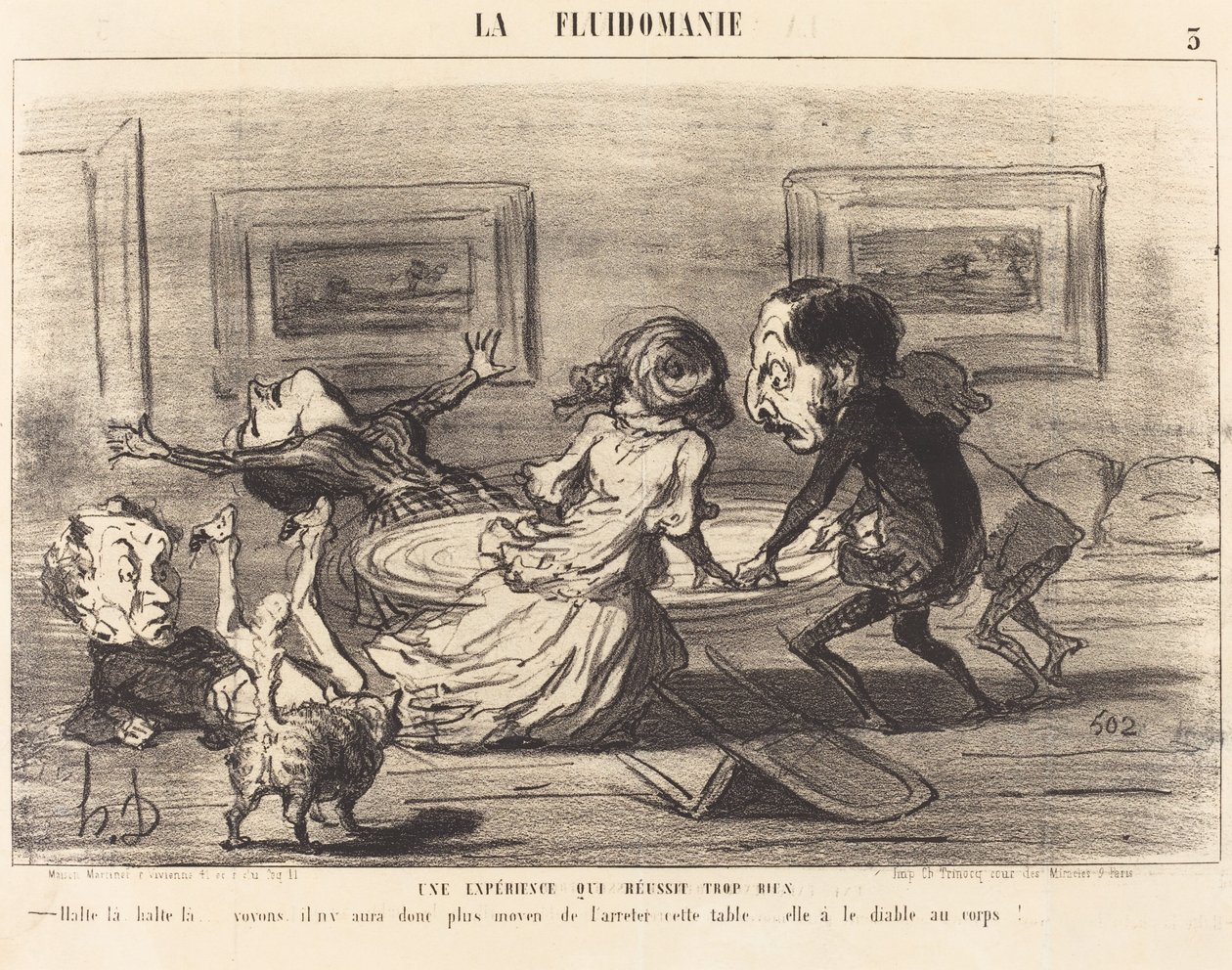 Doświadczenie, które zbyt dobrze się udaje autorstwa Honoré Daumier