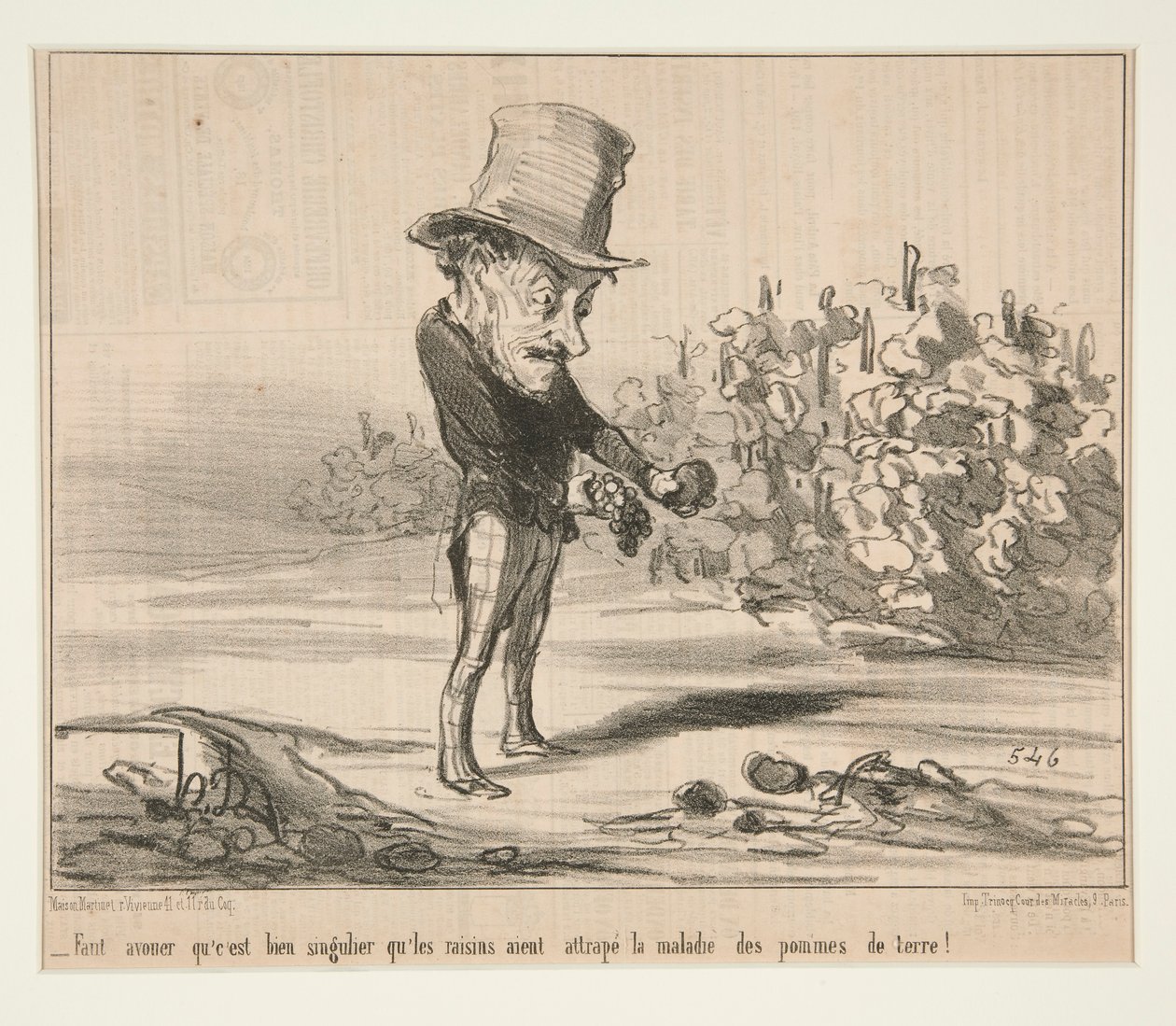 Muszę to przyznać autorstwa Honoré Daumier