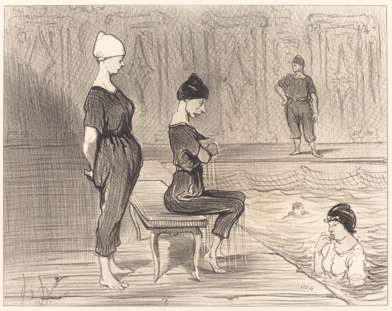 Będąc częścią lepszej połowy... autorstwa Honoré Daumier