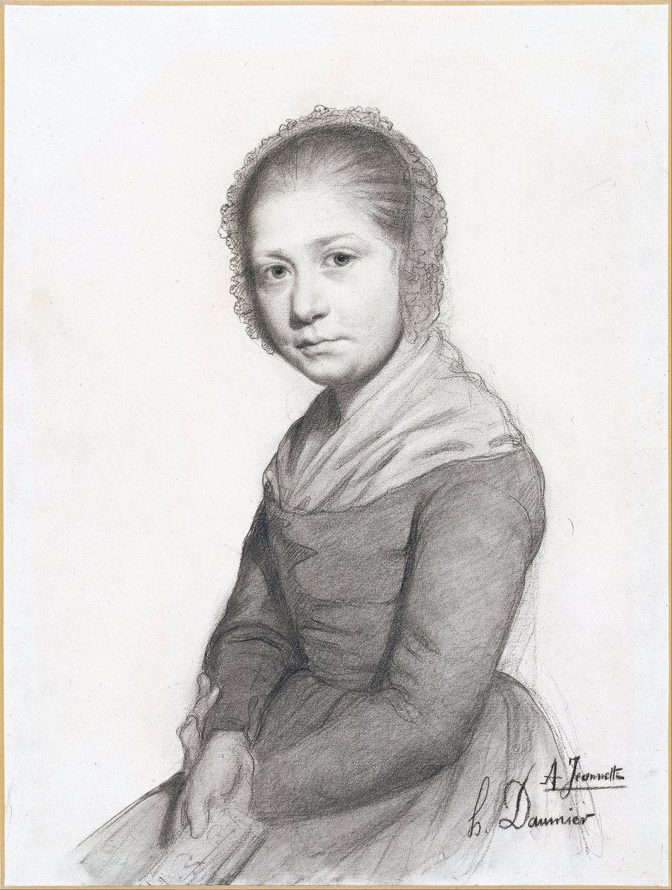 Dziewczyna autorstwa Honoré Daumier